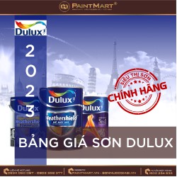 Bảng giá sơn dulux năm 2023